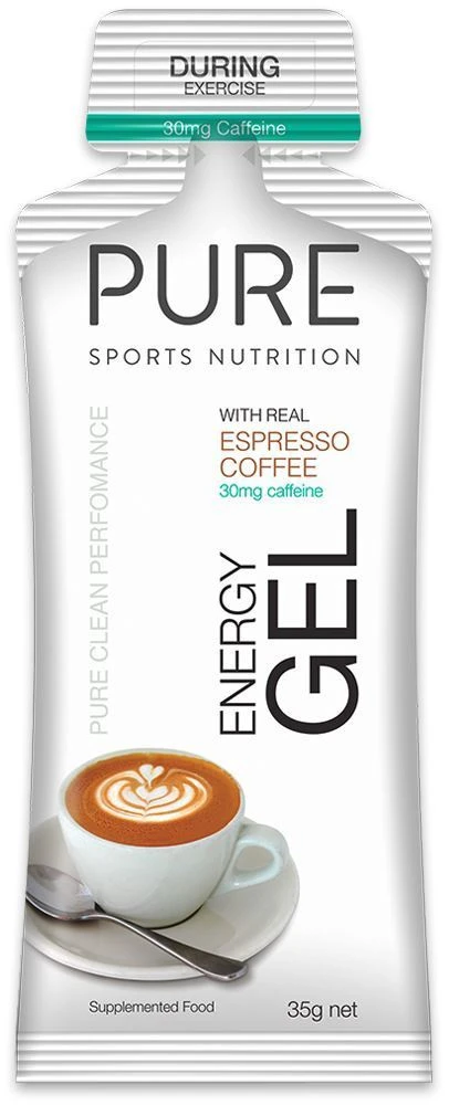 Pure Energy Gel Espresso + 30mg Caffeine 3 Pure Energy Gel Espresso + 30mg Caffeine
