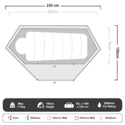 Mono Hiking Tent -Camelbaked Store 1202524