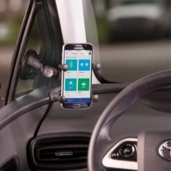 RAM MOUNTS X−Grip Phone Mount With Twist−Lock Low Profile Suction Base -Camelbaked Store 1207815 twist suction cup mount phone cradle