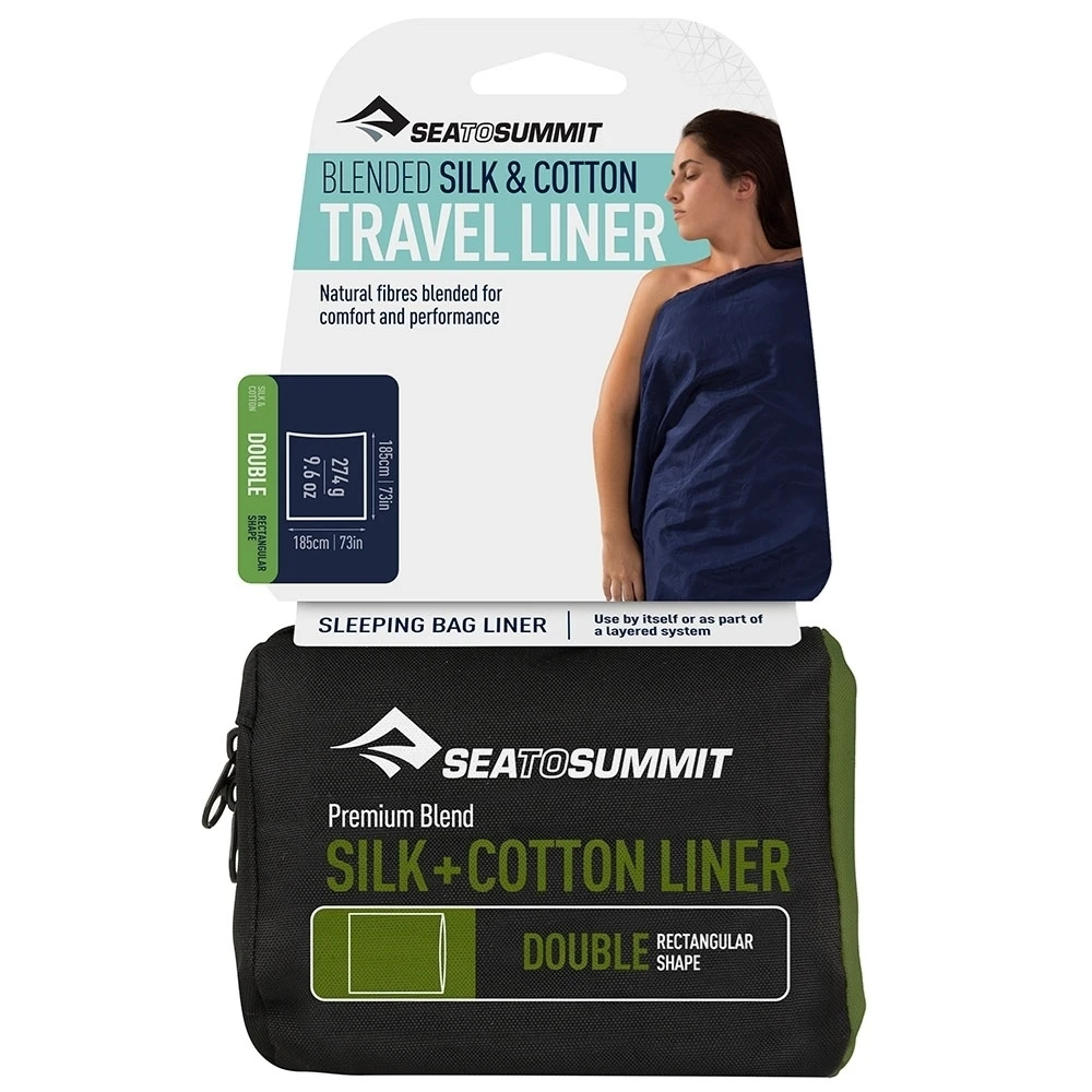Sea To Summit Silk + Cotton Liner − Double Extra Wide 6 Sea To Summit Silk + Cotton Liner − Double Extra Wide - Image 4