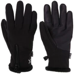 Nina Soft Shell Ladies Glove 7 Nina Soft Shell Ladies Glove -Camelbaked Store 1250427 nina soft shell ladies glove black x small