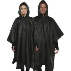 Stash Raincoat Poncho -Camelbaked Store 1251110 stash raincoat poncho black