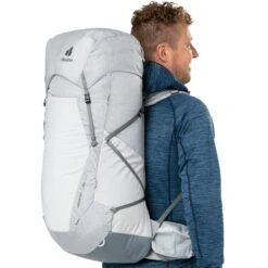 Deuter Aircontact Ultra 50 + 5 Backpack -Camelbaked Store 1258462 aircontact ultra 50 plus 5 backpack tin shale