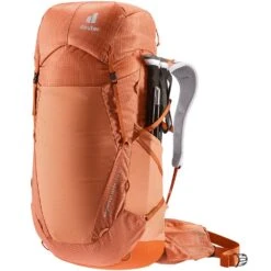 Deuter Aircontact Ultra 45 + 5 SL Backpack -Camelbaked Store 1267030 aircontact ultra 45 plus 5 sl backpack sienna paprika