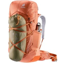 Deuter Aircontact Ultra 45 + 5 SL Backpack -Camelbaked Store 1267032 aircontact ultra 45 plus 5 sl backpack sienna paprika