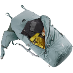 Deuter Aircontact Core 65 + 10 SL Backpack -Camelbaked Store 1267364 aircontact core 65 plus 10 sl backpack shale ivy