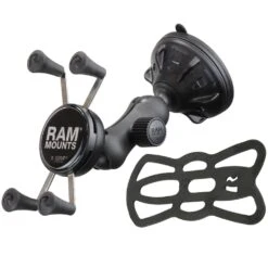 RAM MOUNTS X−Grip Phone Mount With Twist−Lock Low Profile Suction Base -Camelbaked Store 1269430 x grip phone mount with twist lock low profile suction base