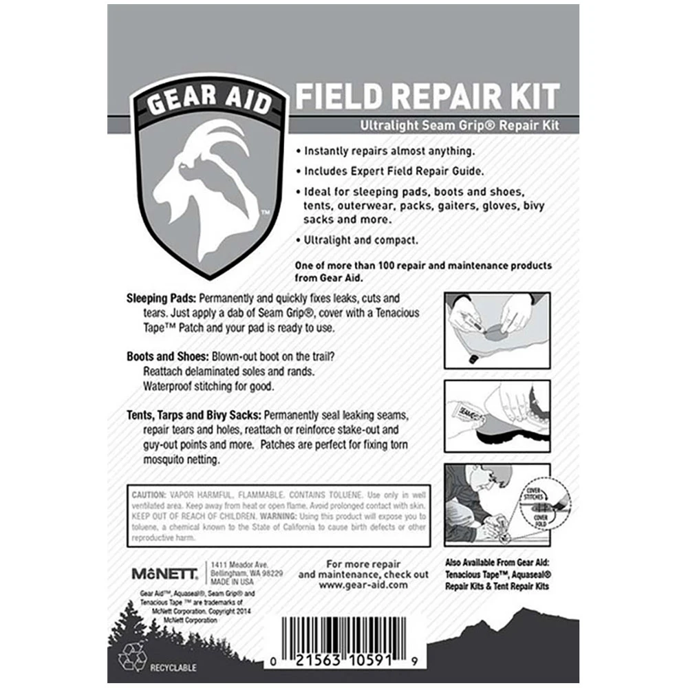 GEAR AID Field Repair Kit 5 GEAR AID Field Repair Kit - Image 3