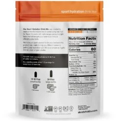 Skratch Labs Hydration Drink Mix 440g Orange 20 Serve -Camelbaked Store 1275576 skr sport hydration drink mix 400g resealable pouch oranges