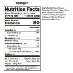 Skratch Labs Hydration Drink Mix 22g Orange Single Serve -Camelbaked Store 1275790 hydration drink mix 22g orange