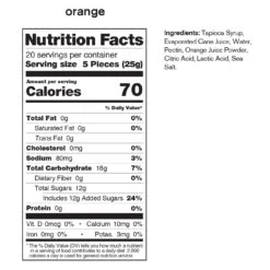 Skratch Labs Energy Chews Sport Fuel 50g Orange -Camelbaked Store 1275830 skr sport energy chews 50g orange