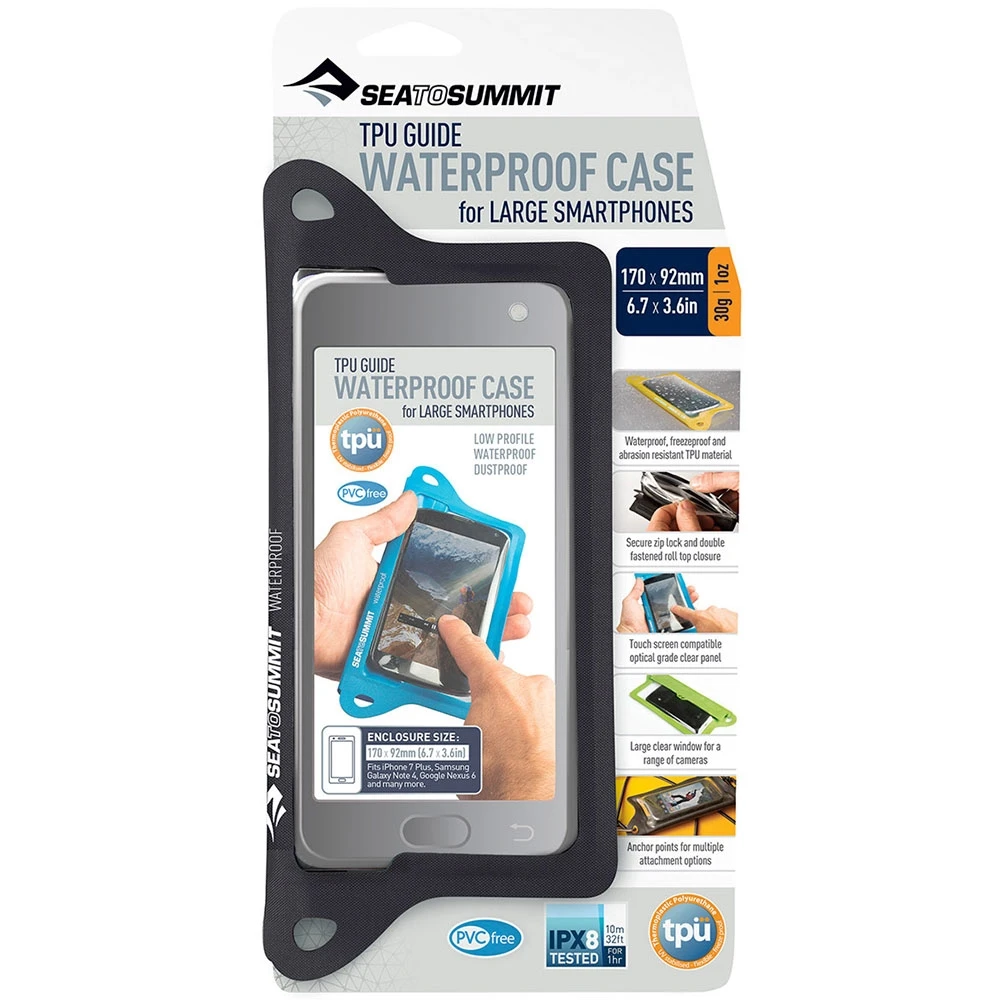 Sea To Summit TPU Guide Waterproof Case For Smartphones − Large 4 Sea To Summit TPU Guide Waterproof Case For Smartphones − Large - Image 2