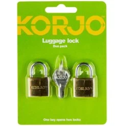 Solid Brass Padlocks 2 Pack -Camelbaked Store 1278379 luggage lock duo pack