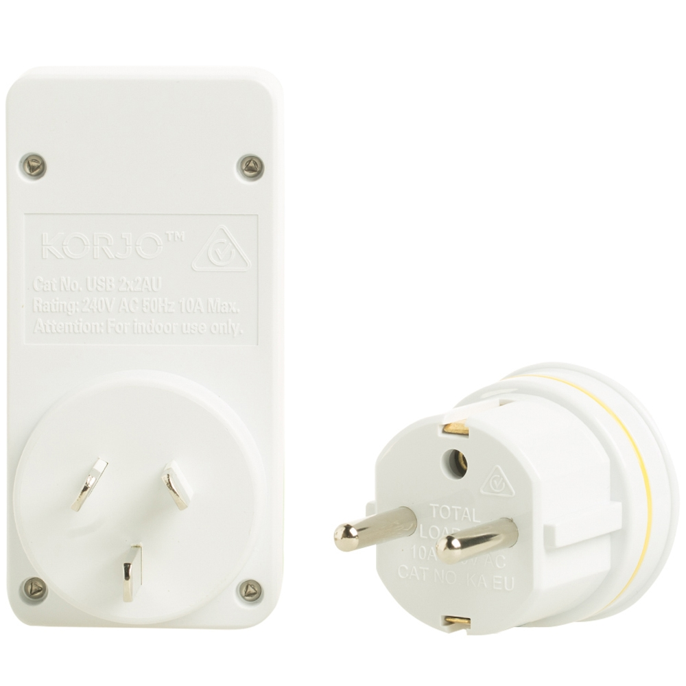 USB Adaptor − Europe 4 USB Adaptor − Europe - Image 2